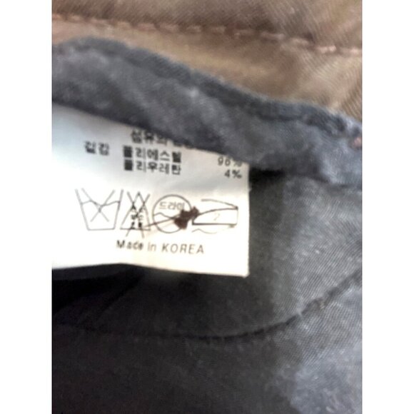 Pascal Jeans Womens Size 28 Brown Slant Pockets Button Zip Straight Leg - Picture 4 of 6